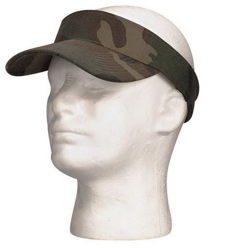 Custom Embroidered  Rothco Adjustable Camo Visor 